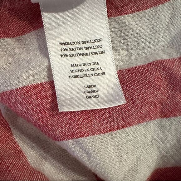 Rails Thea Tie Front Button Up in Seville Stripe - Picture 6 of 7